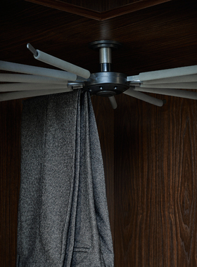 苏柏瑞(伽利略)顶装旋转裤架120906衣柜裤挂衣帽间收纳柜内五金