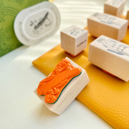 【印章】麻辣糯米周 猫总监 枫木进口橡胶泡棉猫咪手帐麻周现货