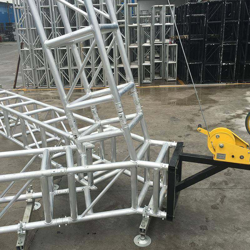 新款铝合金活动灯光插销架truss架婚庆活动舞台广告背景架