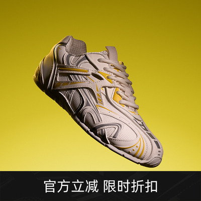 【鹿晗同款】NEXT IMPULSIVE下一个冲动双轨白黄男女休闲德训鞋子