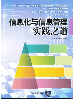 正版包邮信息化与信息管理实践之道雷万云　等著清华大学出版社9787302282365