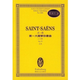 社9787540429843 第一大提琴协奏曲OP.33圣一桑湖南文艺出版 正版 包邮