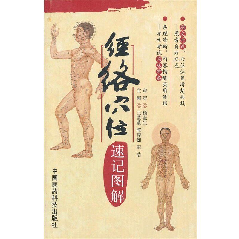 正版包邮经络穴位速记图解王莹莹,陈滢如,田浩 主编中国医药科技出版社9787506759373