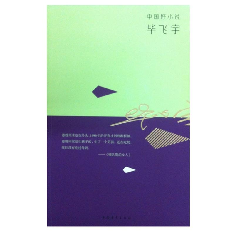 正版包邮中国好小说毕飞宇中国青年出版社9787515317779