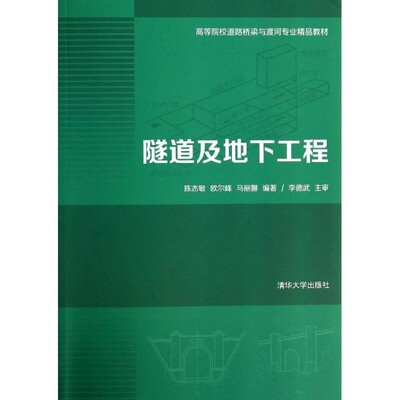 正版包邮隧道及地下工程陈志敏,欧尔峰,马丽娜 编著清华大学出版社9787302346098