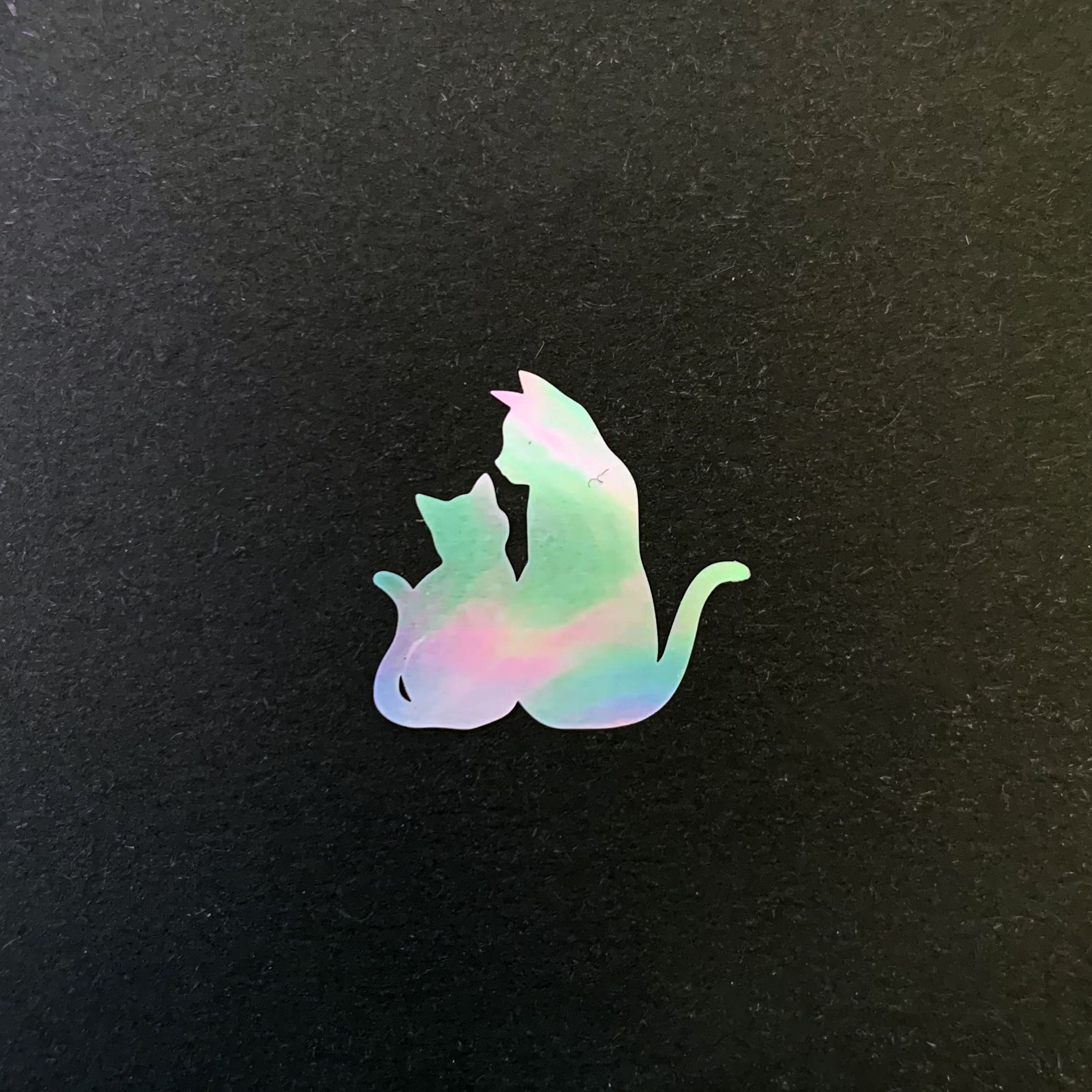 螺钿 猫咪05号 夜光贝 青贝 大漆 漆器