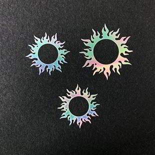 螺钿 太阳日食黑日火焰图腾 夜光贝 青贝 大漆 漆器