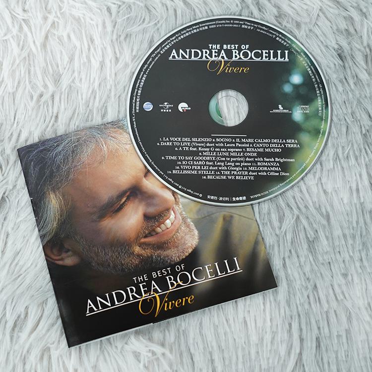 官方正版 安德烈波切利Andrea Bocelli专辑 生命奇迹  CD唱片