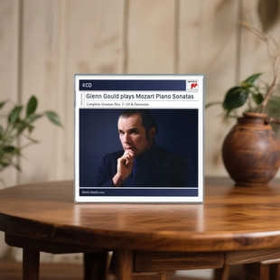 莫扎特钢琴奏鸣曲合集 Gould格伦古尔德 4CD唱片 进口Glenn 欧版