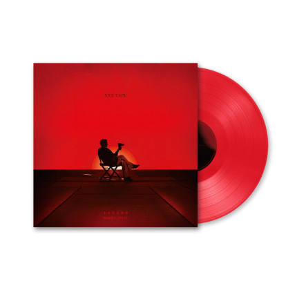 官方正版ØZI陈惟凡 x 落日飞车 XXX TAPE黑胶唱片LP 10寸透明红胶