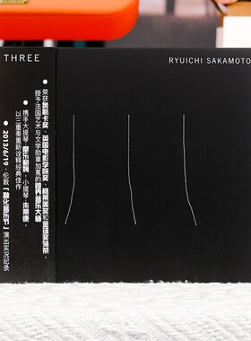 官方正版 坂本龙一专辑 三位一体Three 伦敦融化音乐节liveCD唱片