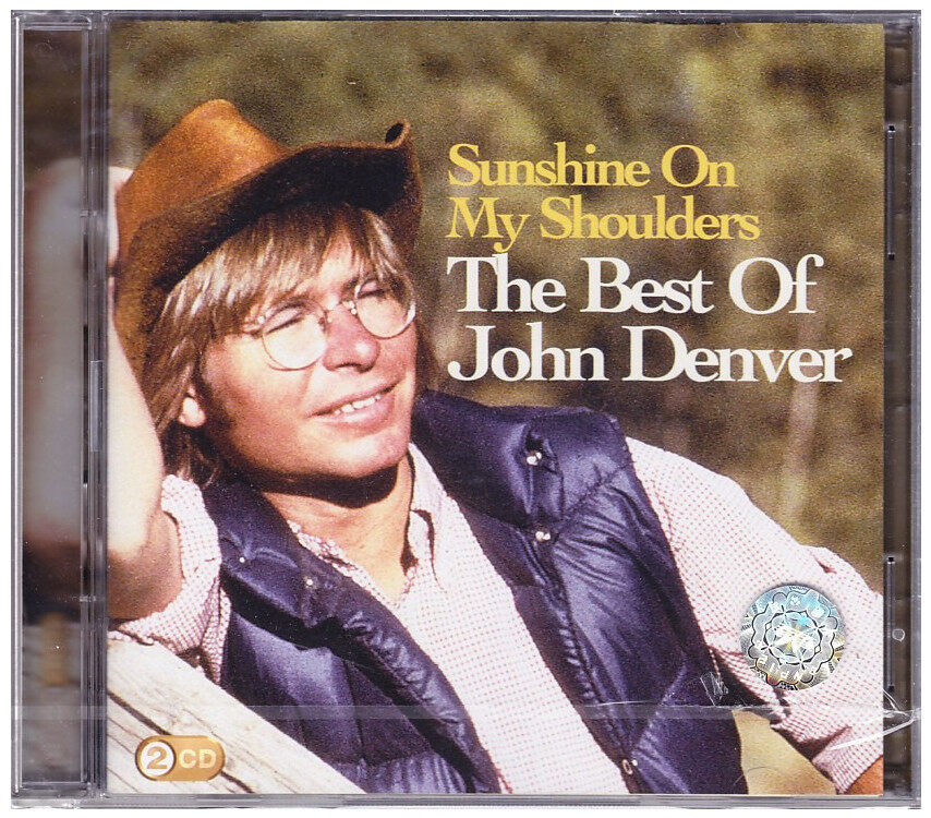 原装进口 约翰丹佛John Denver阳光照在我肩上 欧版2CD  民谣唱片