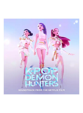 欧版进口 K-POP猎魔女团Demon Hunters电影原声带OST专辑CD唱片