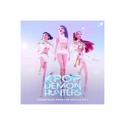 欧版进口 KPOP猎魔女团Demon Hunters电影原声带 OST专辑CD唱片