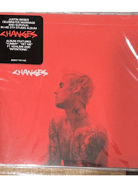 原装进口 Justin Bieber贾斯汀比伯专辑 Changes我的改变 美版CD