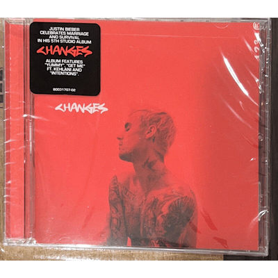 原装进口 Justin Bieber贾斯汀比伯专辑 Changes我的改变 美版CD