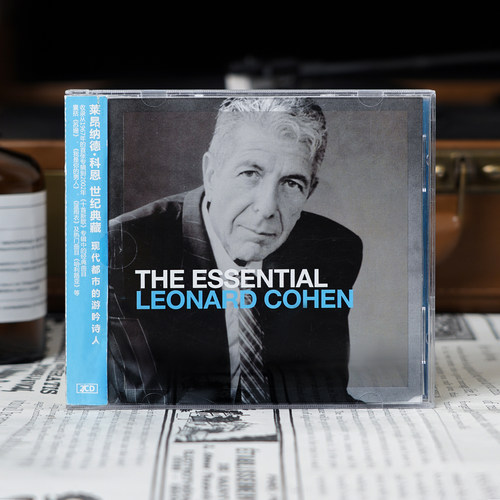 正版 民谣诗人Leonard Cohen莱昂纳德科恩专辑 世纪典藏 2CD唱片 - 封面