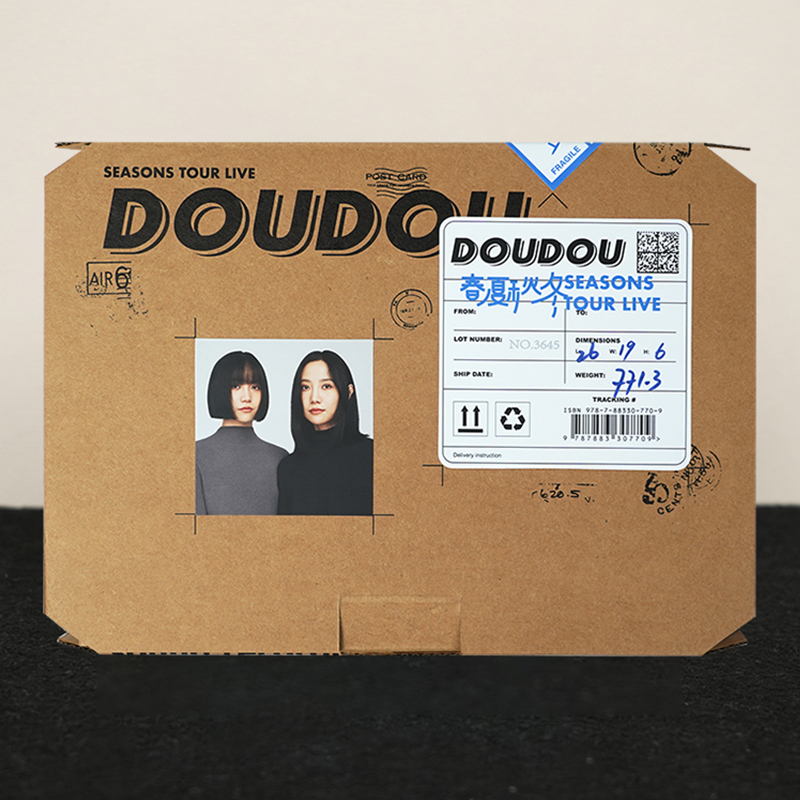DOUDOU春夏秋冬 TOUR LIVE 2CD+1DVD BOXSET
