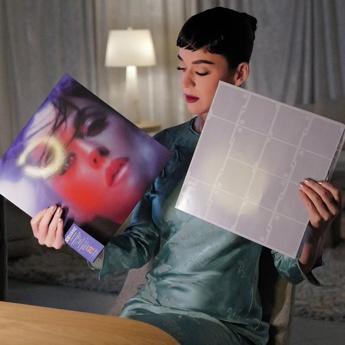 官方正版 水果姐周边Katy Perry凯蒂佩里143专辑 透明黑胶LP唱片
