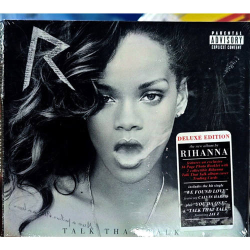 原装进口 蕾哈娜专辑Rihanna 娜样说Talk That Talk豪华版 美版CD