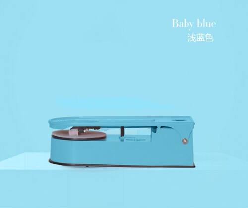 官方正版 欧式复古蓝牙音箱 BT304 浅蓝色 小型黑胶唱片机