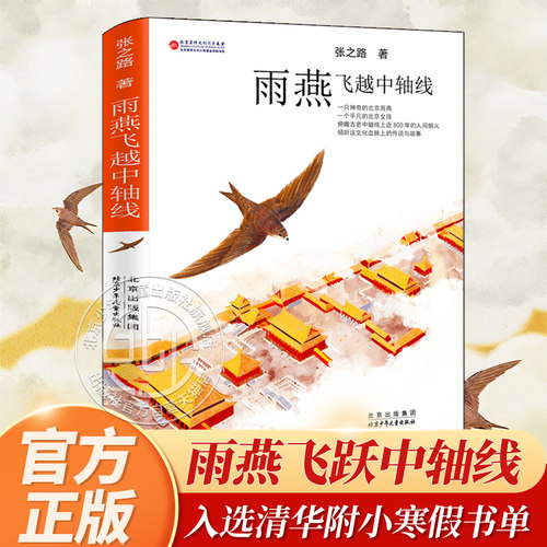 雨燕飞越中轴线四年级书北少出版