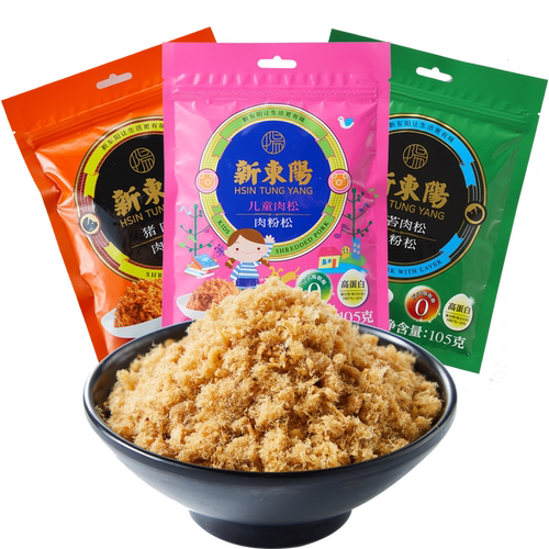 新东阳猪肉松儿童海苔寿司面包