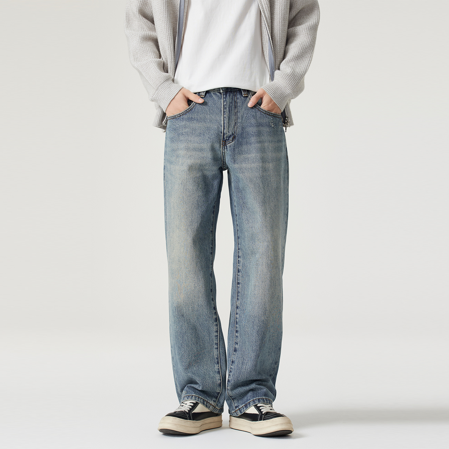 Kuvine男牛仔裤2025新款