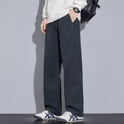 Kuvine秋冬季美式复古工装休闲裤