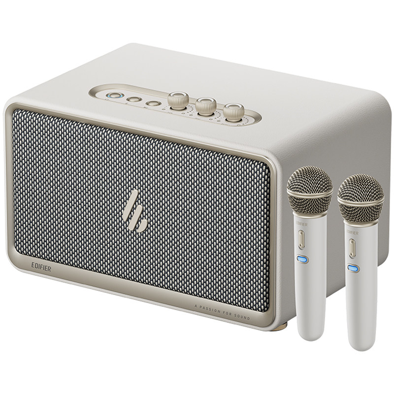 漫步者K300无线蓝牙K歌音箱一体大音量高音质音响麦克风话筒家用