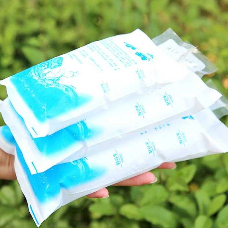 注水冰袋y冰 g母乳保鲜冷藏降温冷敷冰袋保温袋包10个装可反复使g
