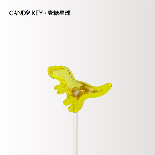 CANDY KEY手工恐龙棒棒糖糖醇不易伤牙伴手小礼物小零食1支
