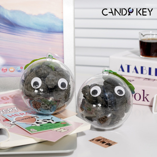 CANDY KEY纯手工制作陨石糖煤炭黑煤球创意造型蜂窝糖果