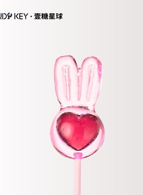 CANDY KEY手工高颜值太空系列火星兔子棒棒糖