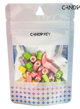 CANDY KEY纯手工切片糖水果味水果造型颗粒糖零食硬糖六一礼物30g