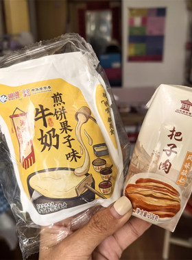 天津海河恋上可可牛奶混装嘎巴菜味把子肉风味酸奶煎饼果子牛奶