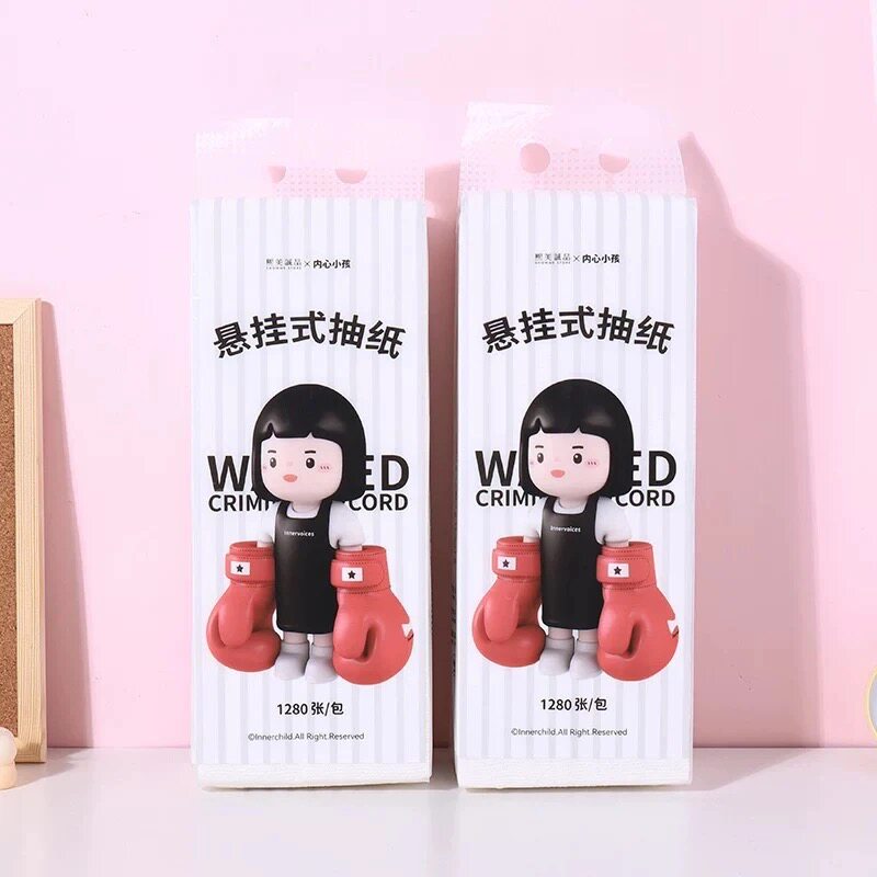 XIMIVOGUE熙美诚品×内心小孩联名正版悬挂式抽纸(1280张)