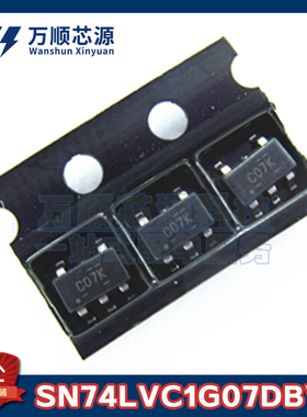原装SN74LVC1G07DBVR 丝印C07* 74LVC1G07 SOT23-5 逻辑门芯片IC