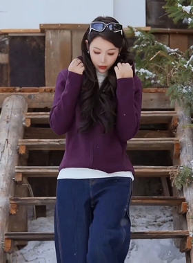 NILICO陈媚【冬日精灵】呼吸感磨毛显瘦百搭保暖外套