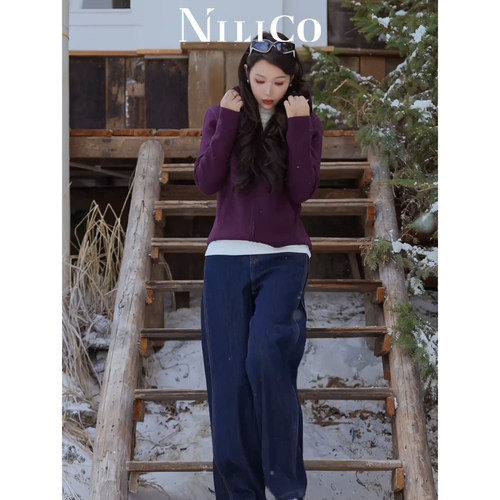 NILICO陈媚显瘦保暖短外套