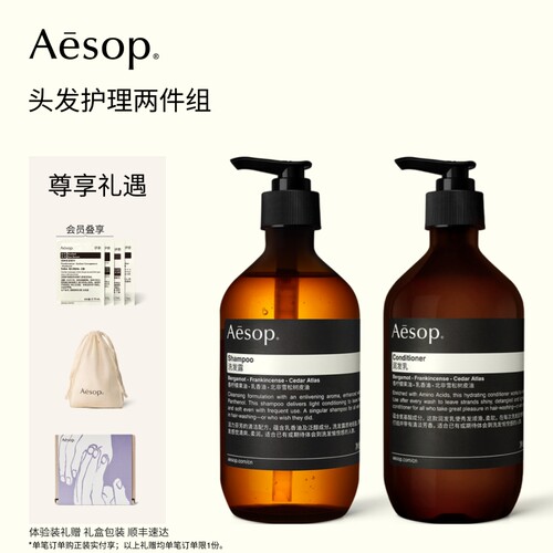 Aesop伊索头发护理两件组