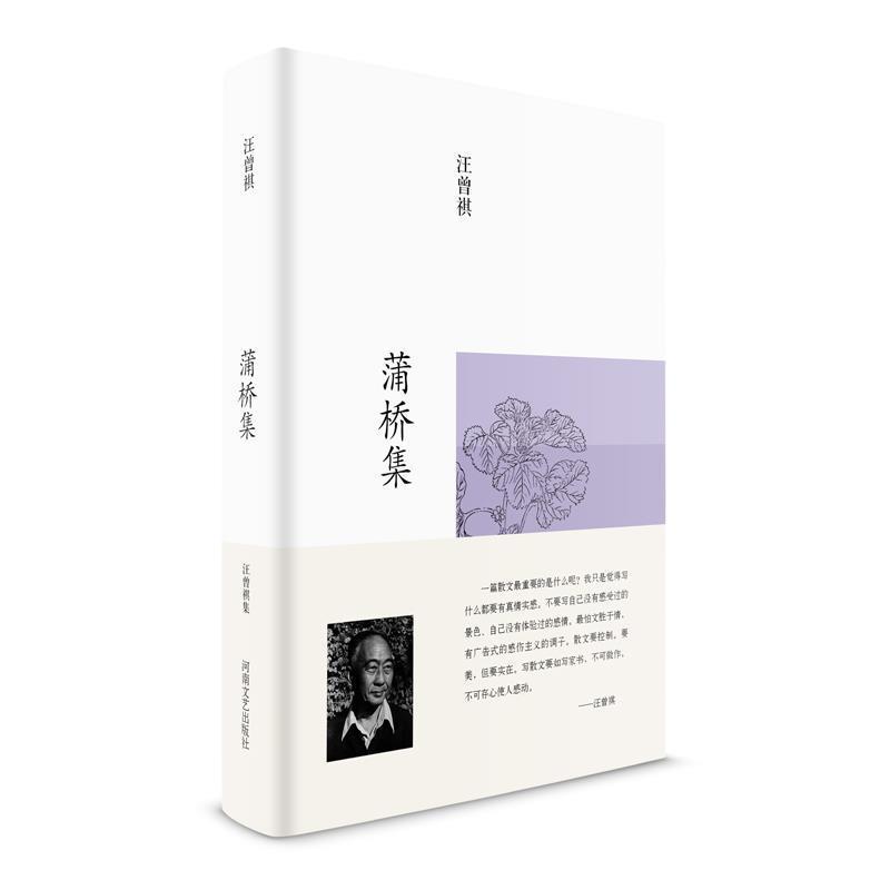 【正版书籍】 汪曾祺集:蒲桥集 汪曾祺 河南文艺出版社