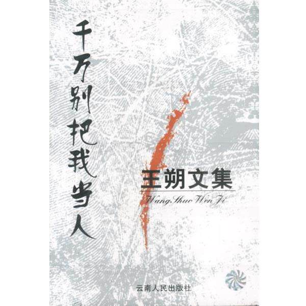 【正版书籍】 王朔文集:千万别把我当人 王朔 著 云南人民出版社