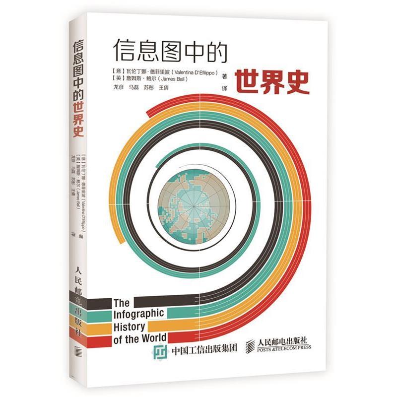 【正版书籍】 信息图中的世界史 【意】瓦伦丁娜·德菲里波(Valentina D'Efilippo),【英】詹姆 人民邮电出版社