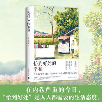 【正版书籍】 恰到好处的幸福 毕淑敏 湖南文艺出版社