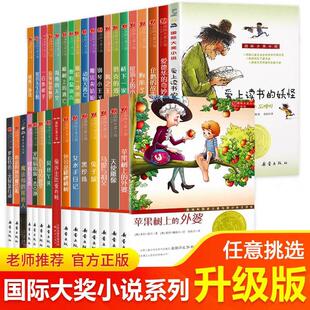 国际大奖小说系列新蕾出版社爱上读书的妖怪苹果树上的外婆兔子坡亲爱的汉修先生适合三四五六年级小学生课外阅读书籍必读非注音版