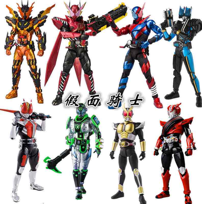 SHF Kamen Knight 빌드 위험한 토끼 용암 용 자전거 사이클링 진정한 뼈 독수리