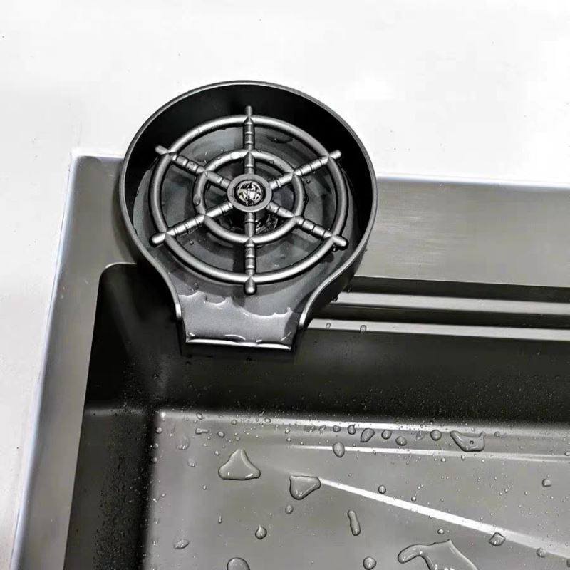 神器自动咖啡304不锈钢奶茶店洗杯器高压洗菜盆喷洗冲杯子水槽,家装主材,水槽专用洗杯器,淘宝优惠券,粉丝福利购,淘宝优惠卷