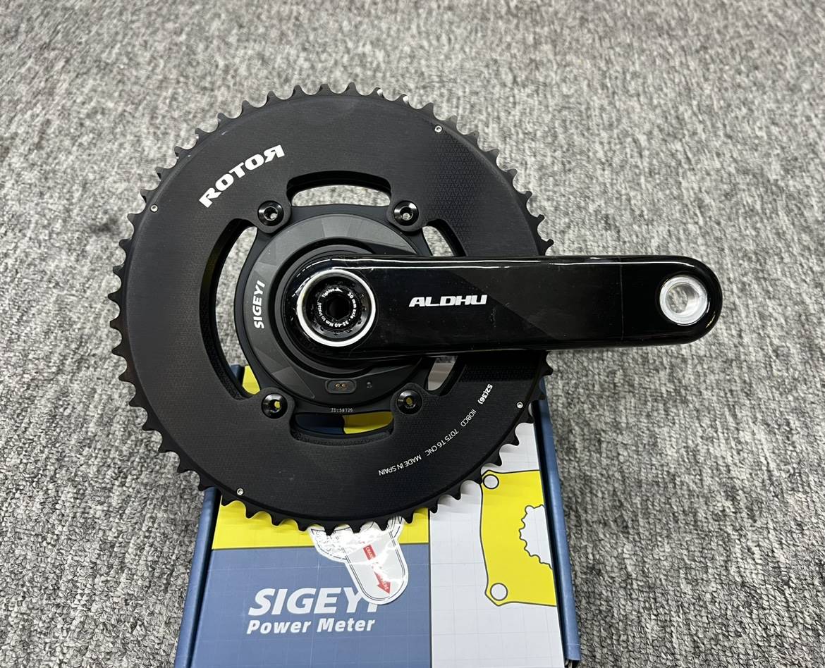 Rotor aldhu carbon sigeyi axo碳纤维破风功率牙盘 axs功率计