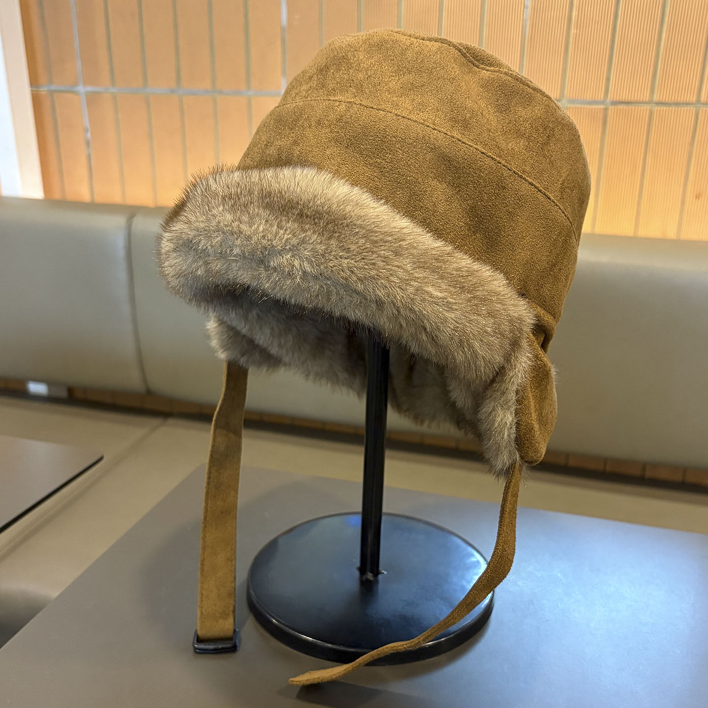 双面戴麂皮毛绒雷锋帽男女冬季加厚保暖护耳帽防风防寒系带包头帽